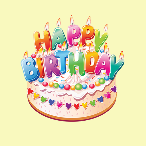 Happy Birthday stickers emoji logo