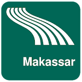 Makassar Map offline icon