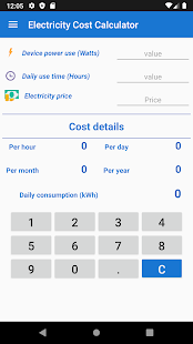 Electricity Cost Calculator