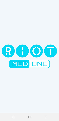Android application RIOT MED ONE screenshort