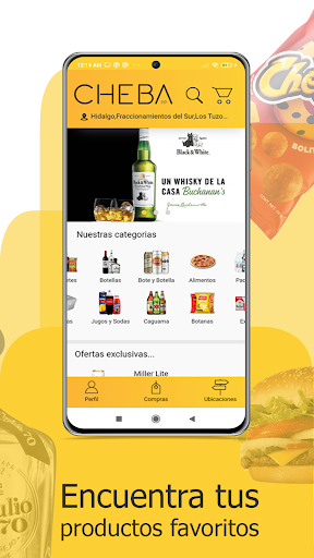 Android application Chebapp screenshort