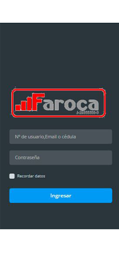 Android application Inversiones Faroca screenshort