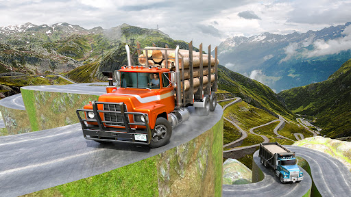 Android application Death Road Truck Driving Game screenshort