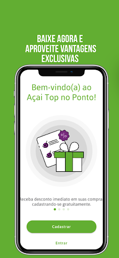 Android application Açai Top no Ponto screenshort