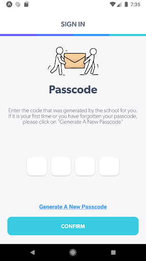 Android application Wonderkidz School screenshort