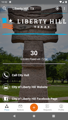 Android application LHTX Connect screenshort