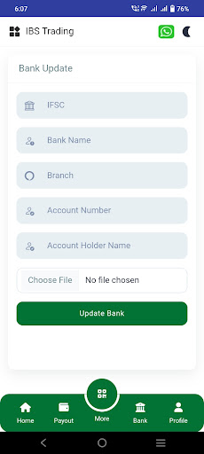 Android application IBS TRADING screenshort