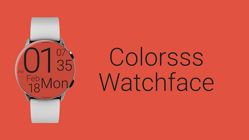 Colorsss Watchface Screen 3