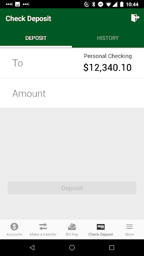 MyFLFCU Mobile Banking Screen 2