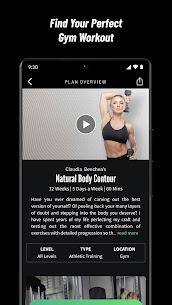 Fitplan：健身房和家庭锻炼 MOD APK（高级版已解锁）2