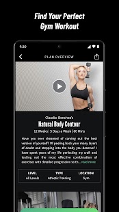 Fitplan: Gym & Home Workouts Capture d'écran