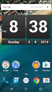 Retro Clock Widget