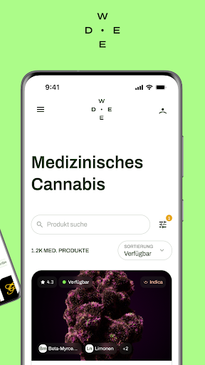 Weed.de: Cannabis Medizin, CBD Screen 3