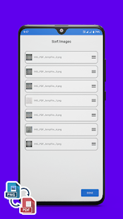 Easy PNG To PDF Converter Screenshot