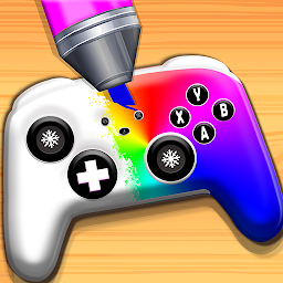 Icon image Tie Dye Controller: DIY Games