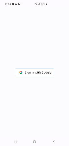 Android application allBlue screenshort