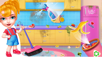 Game screenshot Girl home cleaning fun mod apk