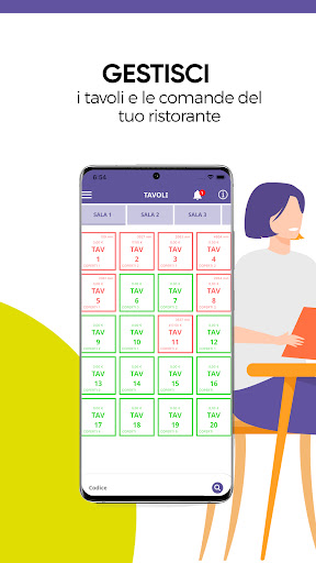 Android application Nubble Comande screenshort