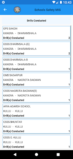 Schools Safety Screen 2