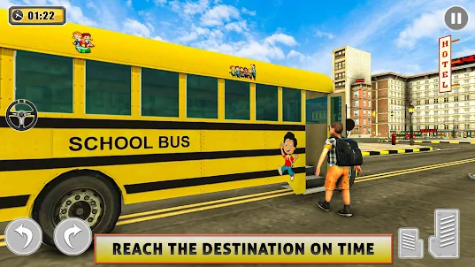 Simulateur d'autobus scolaire