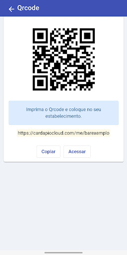 Cardapio Cloud Screen 3