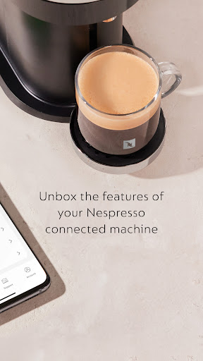 Screenshot of Nespresso Smart