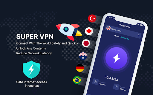 Android application VPN Proxy Master - Safer VPN screenshort
