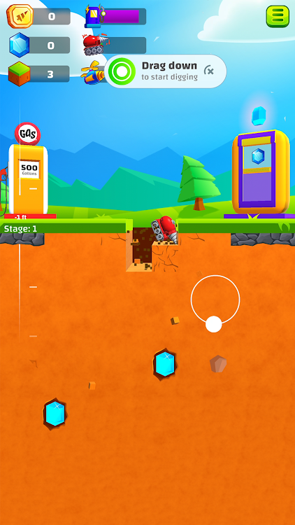 Ground Digger: Lava Hole Drill - 2.4.3 - (Android)