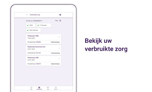 Captura 10 IZZ Zorgverzekering android