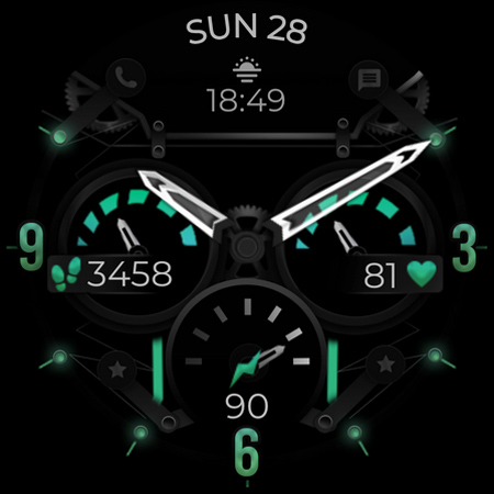 Dream 106 - Analog Watch Face screenshot 10