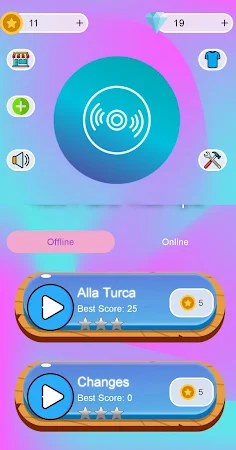 Tedy Game Piano Tiles - Screenshot 1
