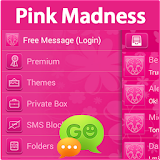 GO SMS Pink Madness icon