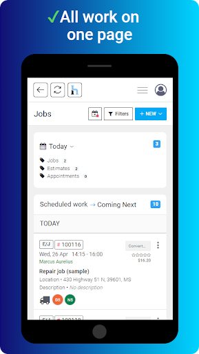 Android application HouseService 365 screenshort