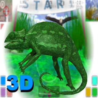 Chameleon race 3D Simulator apk