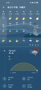 ジャパンの天気・雨雲レーダー・台風の天気予報アプリ