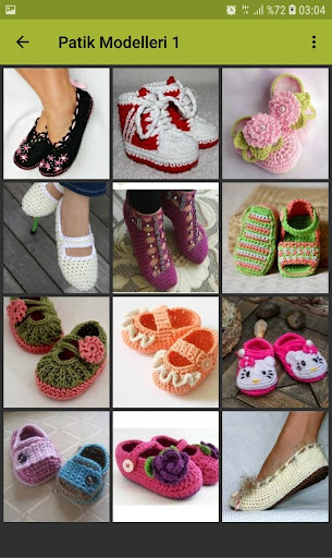 Crochet Booties Models
