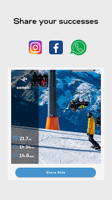 Ski Tracker App - Comskiのおすすめ画像4