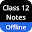 Class 12 Notes Offline Download on Windows