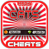 Cheats For CATS Crash Arena Hack Joke App - Prank! icon