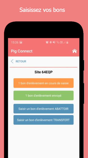 Pig Connect Screen 3