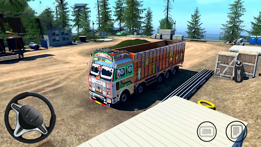 Indian Truck Simulator Game 3D 2.3 APK + Mod (Unlimited money) إلى عن على ذكري المظهر