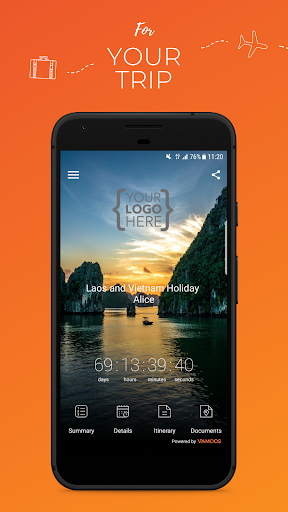 Android application Vamoos screenshort