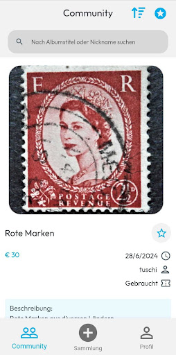 Stamp-Manager Screen 2