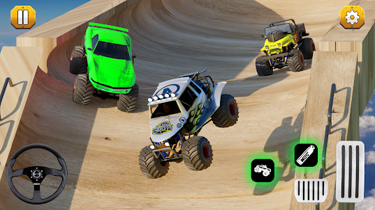 Monster Truck Ramp: Car Games