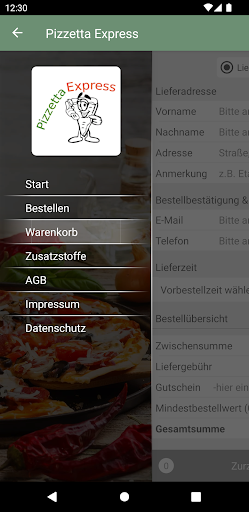 Pizzetta Express Screen 3
