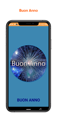 Android application Buon Anno 2024 screenshort