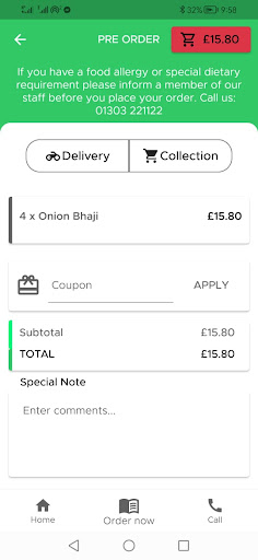 Green Spice Tandoori Screen 3