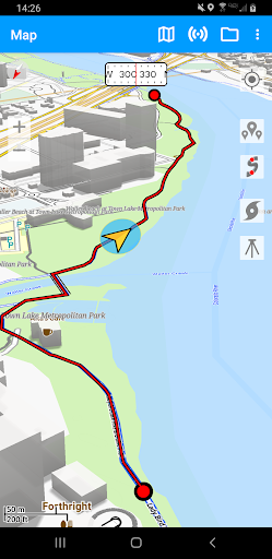 Trailblazer Navigator Pro Screen 2