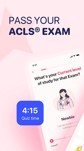Android application ACLS Practice Test 2024 screenshort