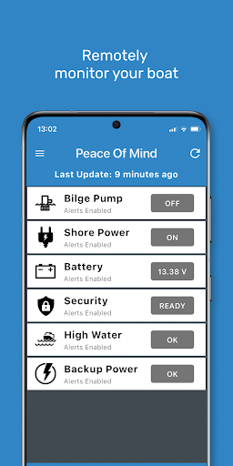 Android application LocMarine Pro screenshort